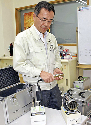 「原発での作業に貢献したい」と話す幕田部長