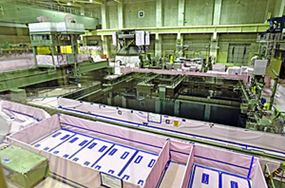 東京電力福島第２原発４号機の使用済み燃料プール