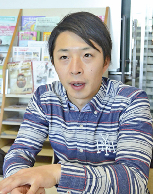 「山木屋に人が集うきっかけをつくりたい」と強調する遠藤さん