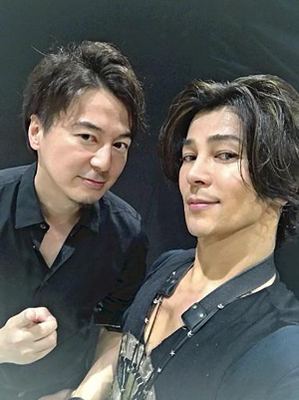 サックスの武田真治さん（右）と久しぶりの共演