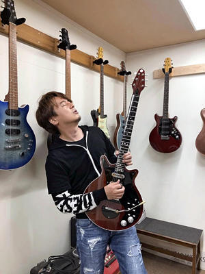 Ｋｚさん工房でレッドスペシャルと