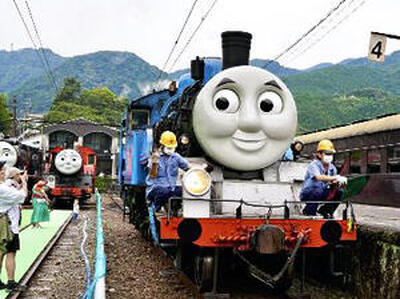 出発前のトーマスの雄姿☆