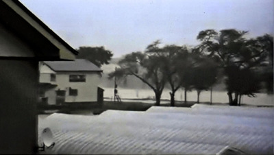 私が２０１１年７月に動画撮影した只見町での豪雨の様子。川の水面が盛り上がって流れるのが見えた