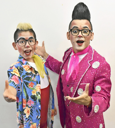 セカンドシーズンに向けて意気込むルーズベルトさん（右）とジュニアさん