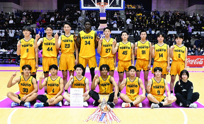 ２年連続６度目の出場となる男子の福島東稜