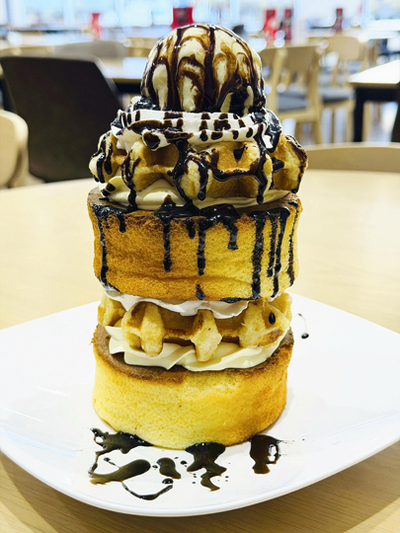 マスカルポーネと生クリームのダブルホイップ