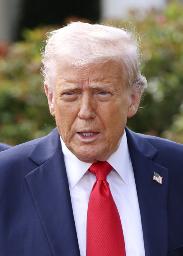　トランプ米大統領（ゲッティ＝共同）