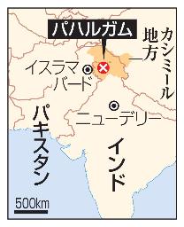 　カシミール地方・パハルガム、インド、パキスタン