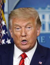 　トランプ米大統領（ＡＰ＝共同）