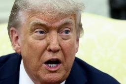 　トランプ大統領（ロイター＝共同）