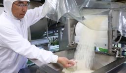 　白鶴酒造の加工用米＝神戸市東灘区