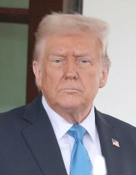 トランプ米大統領(ゲッティ=共同)