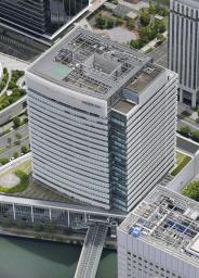 　日産自動車グローバル本社＝５月、横浜市