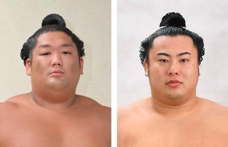 　尊富士、翔猿