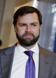 バンス米副大統領=2024年2月(ゲッティ=共同)