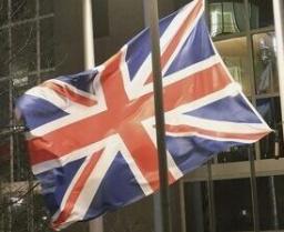　イギリスの国旗（ゲッティ＝共同）