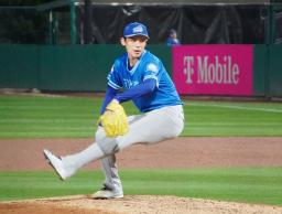 マイナー3Aで初めて救援登板したドジャース・佐々木=タコマ(共同)