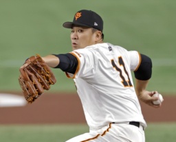 　中日戦に先発した巨人・田中将＝東京ドーム