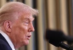 　トランプ大統領（ゲッティ＝共同）