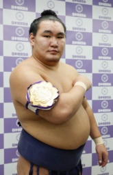 　全日本力士選士権で優勝した豊昇龍＝両国国技館