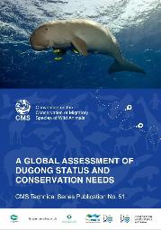 　ジュゴンの生息状況などをまとめた報告書の表紙