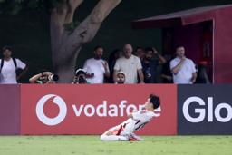 　先制点を挙げた和田＝９日（ＦＩＦＡ提供・ゲッティ＝共同）