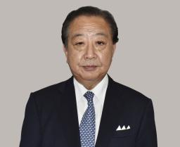 　立憲民主党の野田佳彦代表