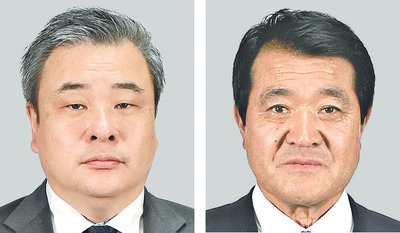 （左から）鈴木智氏、矢吹貢一氏