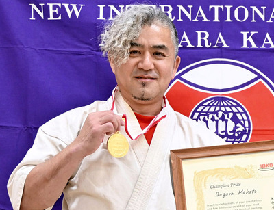 ３年ぶりに全国大会優勝を果たした相楽さん