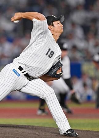 　西武戦に先発したロッテ・唐川＝ＺＯＺＯマリン
