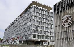 　世界保健機関（ＷＨＯ）の本部＝５月