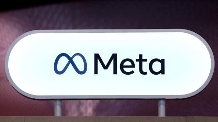 　メタのロゴ（ロイター＝共同）