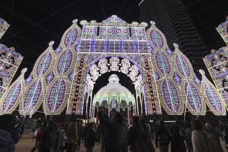 神戸ルミナリエ=1月、神戸市中央区